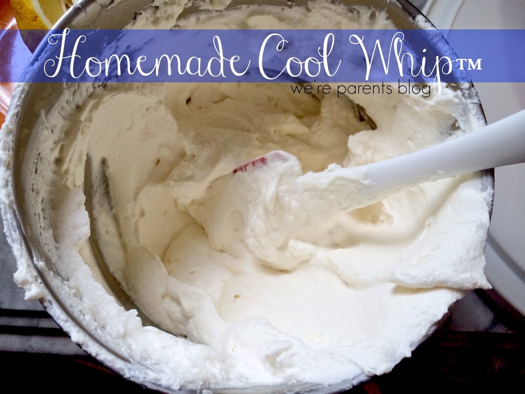how to make whipped topping