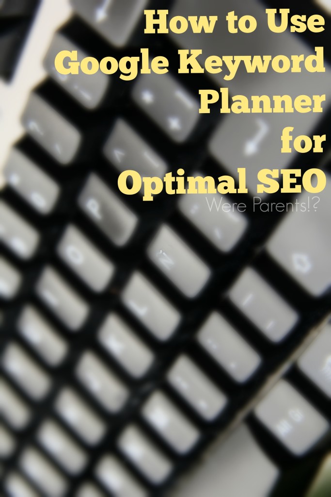 how to use keyword planner for seo