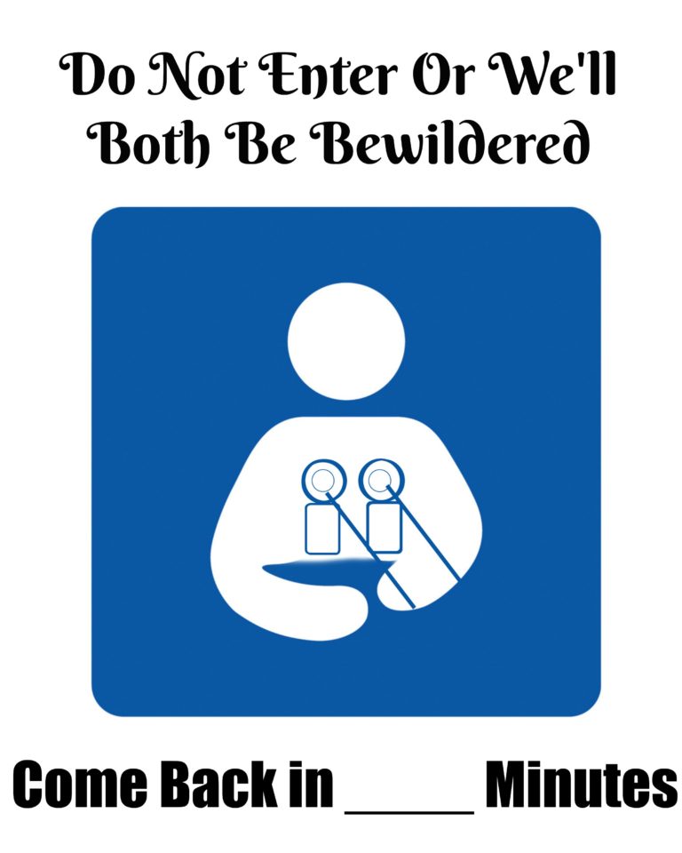 FREE Breastfeeding Pumping Signs We're Parents
