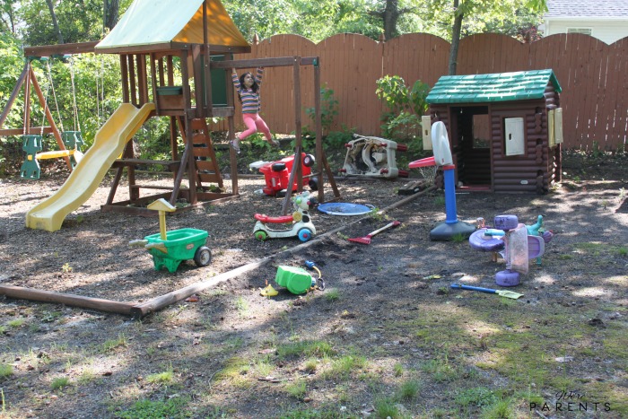 kids outdoor toy storage