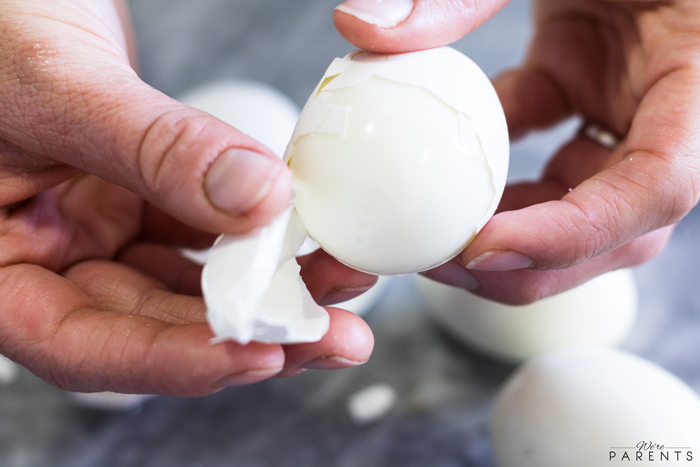 perfecting hardboiled eggs