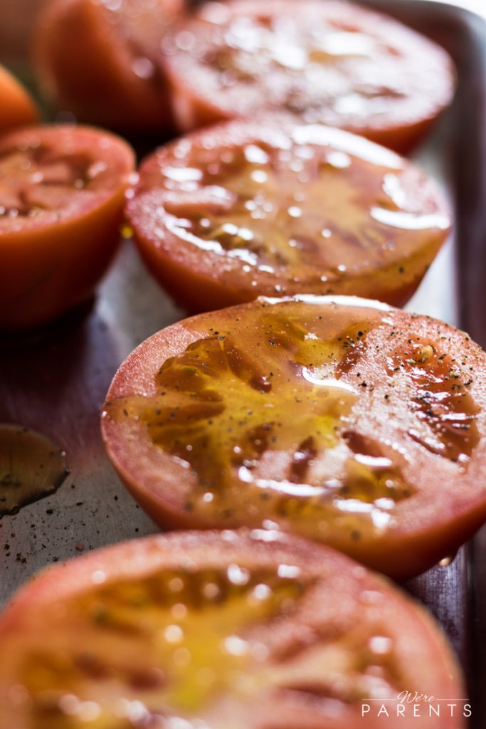 how to roast tomatoes in the oven