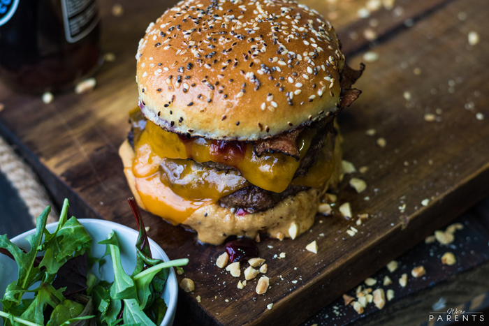 peanut butter and jelly burger recipe